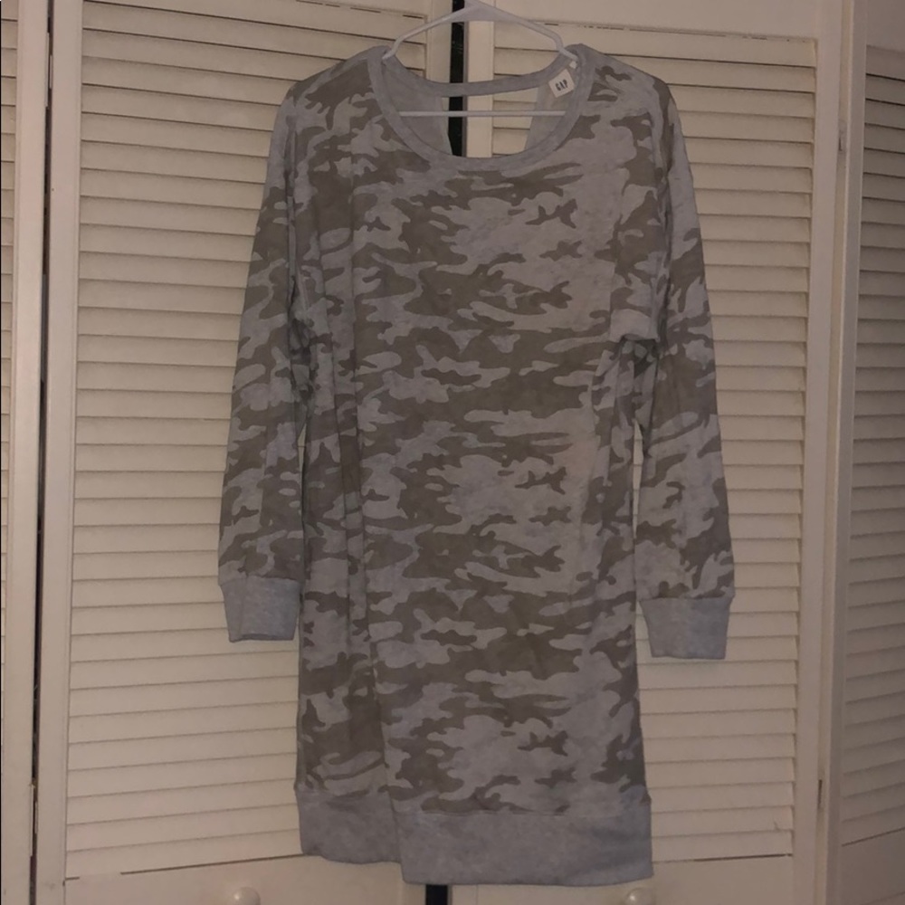 Camo dress from GAP